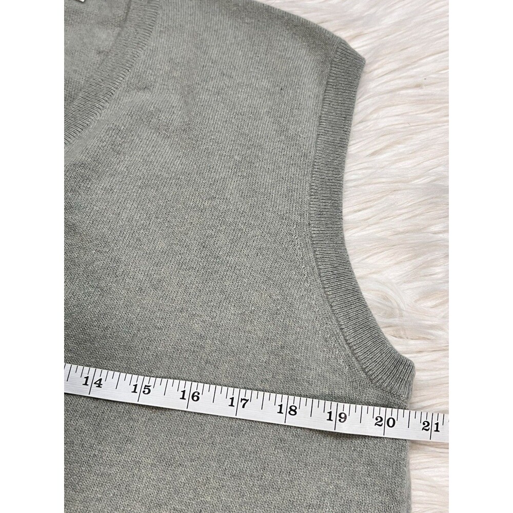 Ballantyne x Harrods 100% Cashmere Sweater Vest Scotland Men's Size 44/US L - Picture 10 of 10